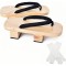 Japanese Wooden Clogs with Tabi Socks For Men Women