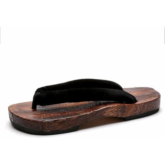 Wooden Geta Clogs Sandals Flip Flops for Men with Arch Support, Japanese Wooden Clogs Womens Japanese Style