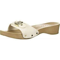Shoes Women's Classic Sandal Faux Wood Slide Sandal