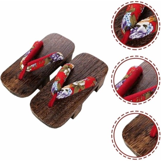 Womens Slippers Womens Slippers Japanese Wooden Clogs Floral Geta Sandals Geisha Slippers Womens Slippers Womens Slippers Japanese Wooden Clogs Floral Geta Sandals Geisha Slippers
