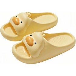 Cartoon Duck Slippers Slides for Women Men Cute Cloud Slides Slipper Unisex Animals Beach Slippers Lightweight Summer Shoes