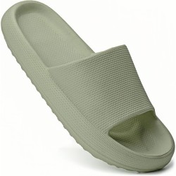 Slides for Women, Slippers for Men, Womens Sandals, Pillow Slides Shower Shoes House Slippers Beach Sandals Casual Summer