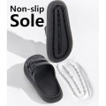 Sandals for Women and Men - Pillow Slippers - Double Buckle Adjustable Slides - EVA Flat Sandals