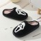 Slippers for Women Men,Retro Soft Cozy Comfy Plush Lightweight House Slippers Slip-on Indoor Outdoor Slippers