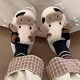 Cow Slippers,slippers for Women Men,Cute Fuzzy Slippers, Womens/Mens Kawaii Animal Cartoon Cotton Plush House Slippers Cow Slippers,slippers for Women Men,Cute Fuzzy Slippers, Womens/Mens Kawaii Animal Cartoon Cotton Plush House Slippers