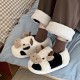Cow Slippers,slippers for Women Men,Cute Fuzzy Slippers, Womens/Mens Kawaii Animal Cartoon Cotton Plush House Slippers Cow Slippers,slippers for Women Men,Cute Fuzzy Slippers, Womens/Mens Kawaii Animal Cartoon Cotton Plush House Slippers
