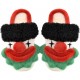 Slippers for Women Men,Cute Fuzzy Slippers, Womens/Mens Kawaii Animal Cartoon Cotton Plush House Slippers