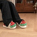 Slippers for Women Men,Cute Fuzzy Slippers, Womens/Mens Kawaii Animal Cartoon Cotton Plush House Slippers