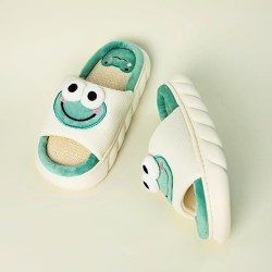 Cartoon Animal Shape Slippers, Womens Four Seasons Home Linen Slippers