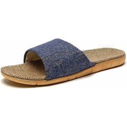 Fashion Unisex Linen Summer Skidproof Indoor Slippers