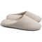 Womens House Washable Cotton Memory Foam Slippers Indoor Slip On Shoes Bedroom Sleepers Lightweight Non Skid Rubber Sole